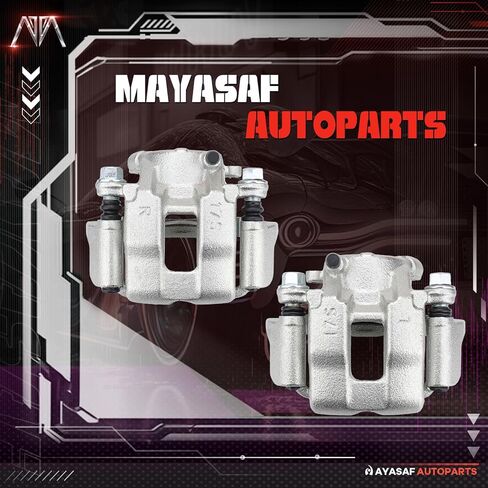 MAYASAF 19B818 19B819 الجبهة مكبح قرصي الفرجار مجموعة الركاب والسائق الجانب الفرجار الجمعية لتويوتا 1984-1995 بيك اب RWD (أمامي يسار + يمين) in Kuwait