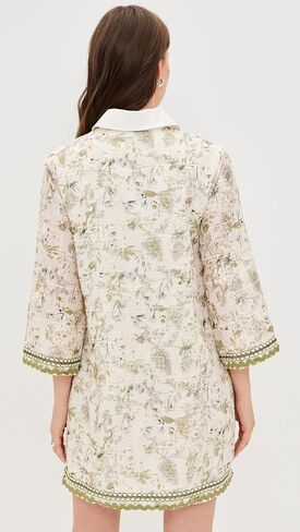 English Factory Women's Floral Embroidery Mini Dress in Saudi Arabia