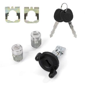Ignition Lock Cylinder Switch with 2 Door Locks and 2 Keys Replacement for 1998-2003 Cadillac, Chevy, GMC & More Vehicles in Saudi Arabia