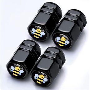 4Pack Ladybug Tire Valve Stem Caps,Cute Ladybug Car Accessories Car Decor,Aluminum Tire Caps,Leak-Proof Ladybugs Gifts for Women Men,Valve Stem Covers Tire Air Cap for Cars SUV Bike Bicycle Motorcycle in Saudi Arabia