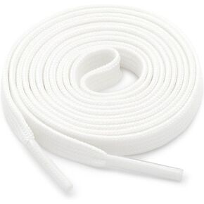 DELELE Thin Flat Shoe Laces: Athletic Hollow Solid Color Shoelaces for Sneakers 1 Pair in Kuwait