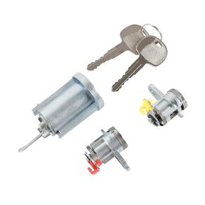 Ignition Switch Lock Cylinder Compatible with 2007 2008 2009 2010 2011 Isuzu NPR NQR NPR-HD NRR Door Lock & Key Ignition Barrel Set in Kuwait