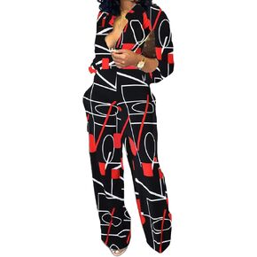 جمبسوت نسائي أنيق من Xinlees كاجوال برقبة على شكل حرف V وأكمام طويلة وسروال طويل قابل للتمدد وزر وجيوب ونوادي الحفلات in Kuwait