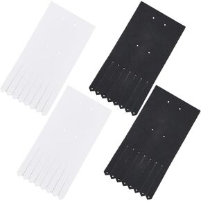 2 Pairs PU Leather Kiltie Shoe Topper for Golf Shoes 2 Colors Imitation Leather Kilties Flaps Luxe Fringe Accessory Brogue Oxfords Loafers Accessory for Outdoor(Black;White) in Saudi Arabia