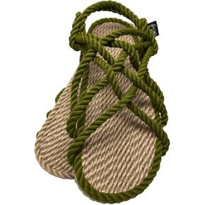 صنادل حبل من Nomadic State of Mind، صنادل JC للرجال والنساء، للجنسين، مصنوعة يدويًا، أحذية يسوع، صنادل من القش in Kuwait