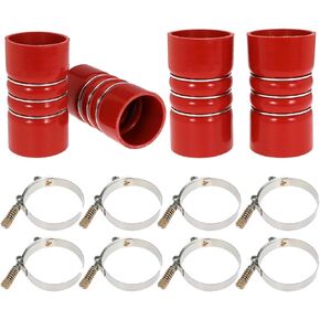 Silicone Charge Air Cooler Hump Hose Boot Set 4" X 6" 4 inch with T Bolt Clamp Blue in Kuwait