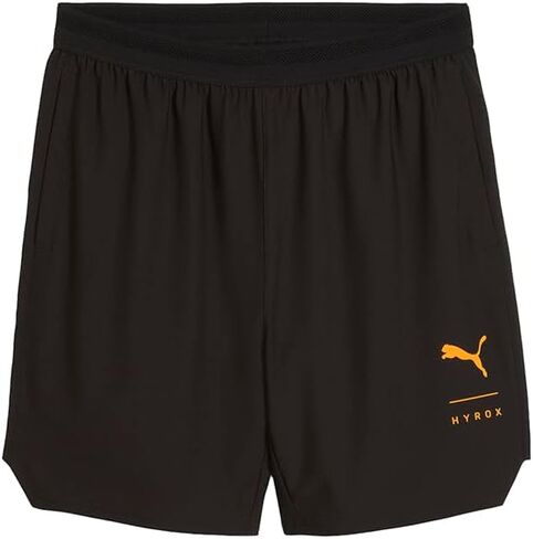 PUMA Mens Hyrox X Fuse Stretch 7 Inch Shorts Casual Bottoms Casual Moisture Wicking - Black in Saudi Arabia