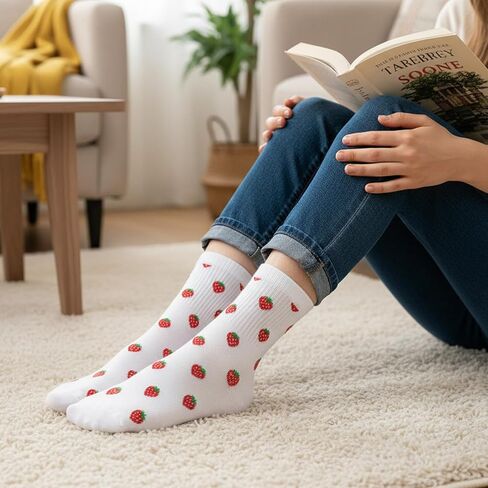 24 Pairs White Sublimation Socks, 10.3 Inch Blank Sublimation High Socks Printable Athletic Crew Sock for Men Women DIY Decoration in Saudi Arabia