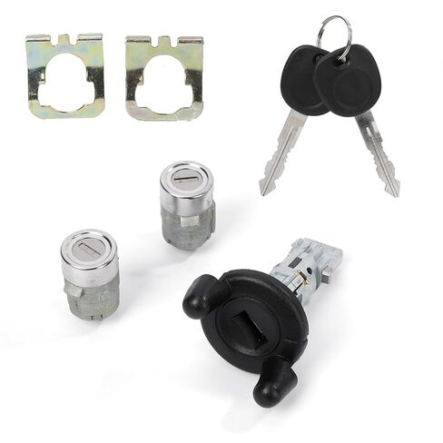 Ignition Lock Cylinder Switch with 2 Door Locks and 2 Keys Replacement for 1998-2003 Cadillac, Chevy, GMC & More Vehicles in Saudi Arabia