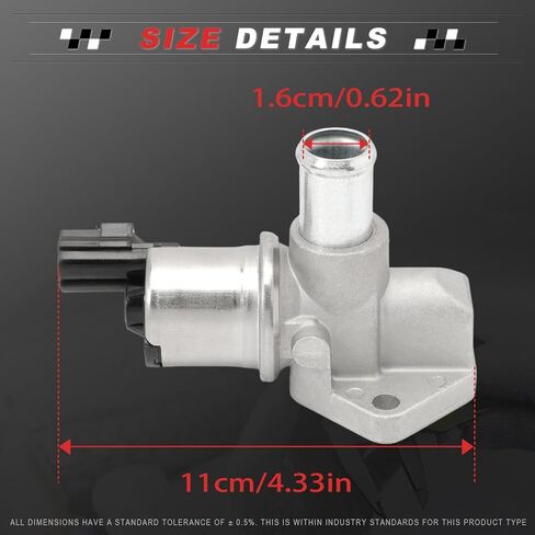 IAC Fuel Injection Idle Air Control Valve for Grand Marquis Crown Victoria Town Car 2003-2005 4.6L V8 Auxiliary Air Valve AC412 w/Gasket 2W7Z9F715BA in Saudi Arabia