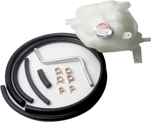 Engine Coolant Overflow Recovery Expansion Tank with Cap Fit for Nissan Frontier 2.5L 4.0L Pathfinder 4.0L Xterra 4.0L 2005-2007, Replace 21710EA000 603-629 21710EA01A 603629 in Kuwait