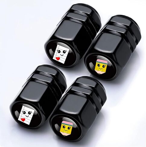 4pack قبعات صمام الإطارات الخنفساء، لطيف الخنفساء اكسسوارات السيارات ديكور السيارة، قبعات الإطارات الألومنيوم، هدايا الخنفساء مانعة للتسرب للنساء الرجال، صمام الجذعية يغطي غطاء الهواء الإطارات للسيارات سيارات الدفع الرباعي دراجة دراجة نارية in Kuwait