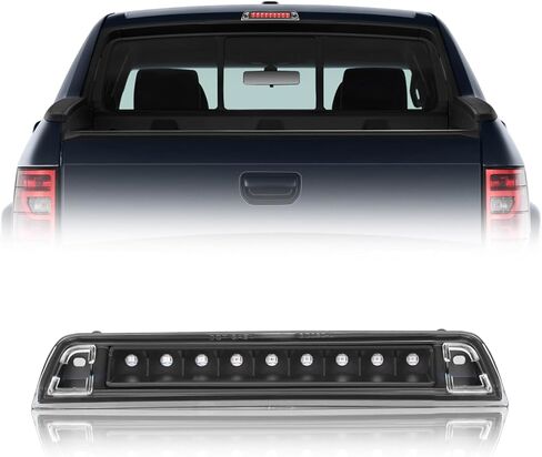 Third Brake Light for 2006-2014 Honda Ridgeline Accessories, High Mount Rear Brake Lights Assembly, Waterproof Rear Cab Center Tail Lights in Kuwait