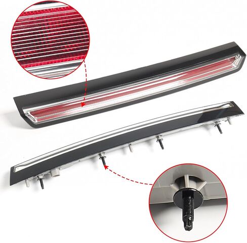 Huray Full LED 3rd Brake Light Fit for Cadillac Escalade/Escalade ESV 2015-2020 Rear Center High Mount Stop Light Third Brake Lamp Replacement for 22803028 923-117 in Saudi Arabia