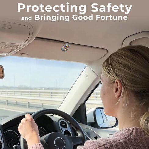 مشبك قناع القديس مايكل، الملاك الحارس لمشبك قناع السيارة، ملحقات السيارة هدية السلامة المسيحية الدينية لصديق عائلة السائق الجديد (فضي) in Kuwait