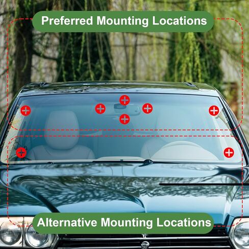 2 قطعة EZ Pass حامل حامل مستجيب EZ Pass Strips Toll Passs Toll Passes Mount Universal Transponder Windshield Mount لجميع تمريرات الرسوم الرئيسية مع 4 قطع هوك وحلقة قفل in Saudi Arabia