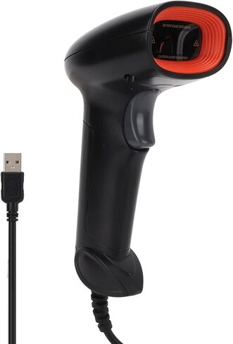 ماسح باركود محمول من Sonew، قارئ رمز شريطي للصور 1D، ماسح ضوئي سلكي USB، لسوبر ماركت المتجر، ملحقات أعمال المسح الضوئي بسرعة in Saudi Arabia