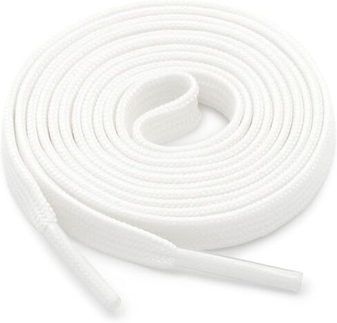 DELELE Thin Flat Shoe Laces: Athletic Hollow Solid Color Shoelaces for Sneakers 1 Pair in Kuwait