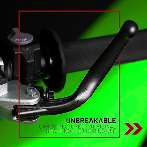 مجموعة أذرع Polisport APT غير قابلة للكسر - تناسب: Beta RR 125/250/300 2T، RR 350/390/430/480 4T (2013–2024) Motocross (MX/Enduro) أذرع الفرامل/القابض، مركب متين، شكل OEM، سهل التركيب باللون الأسود in Saudi Arabia