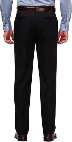 Men's Cotton Dress Pants Classic Fit, Non-Iron Straight-Leg Business Trousers, Casual Office Khaki Chinos in Saudi Arabia