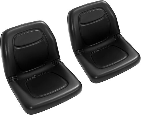 مقاعد جرار متوافقة مع زوج مقاعد جون ديري جاتور البديلة - 4X2 HPX، 4X4 HPX، XUV 620i، XUV 850D بلاستيك أسود (قطعتان) in Saudi Arabia