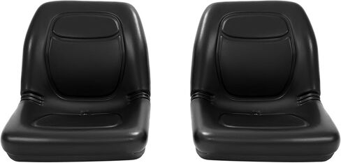 مقاعد جرار متوافقة مع زوج مقاعد جون ديري جاتور البديلة - 4X2 HPX، 4X4 HPX، XUV 620i، XUV 850D بلاستيك أسود (قطعتان) in Saudi Arabia
