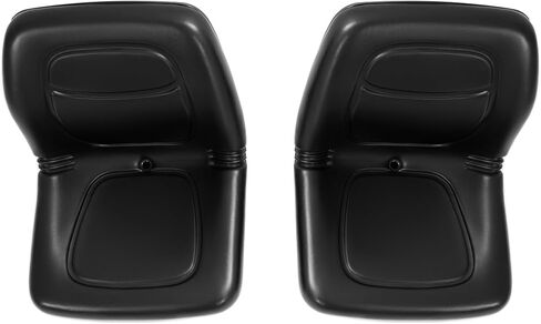 مقاعد جرار متوافقة مع زوج مقاعد جون ديري جاتور البديلة - 4X2 HPX، 4X4 HPX، XUV 620i، XUV 850D بلاستيك أسود (قطعتان) in Saudi Arabia