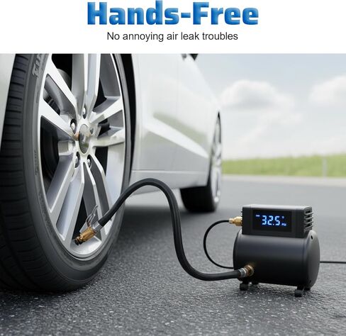 12'' Tire Inflator Extension Hose - High-Pressure Brass Chuck Adapter Tire Inflator Extension - Quick Connect Clip-On Air Chuck Universal Fit for Car Motorcycle Bicycle Maintenance in Saudi Arabia