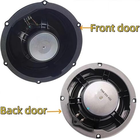 مكبر صوت جهير أمامي أو خلفي تلقائي متوافق مع VW Tiguan 2 II 2017 2018 2019 5NA035454 5NA035453 (أمامي يمين) in Kuwait