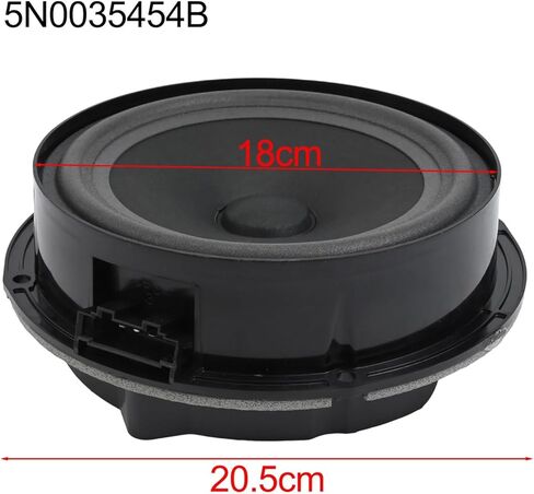مكبر صوت أمامي وخلفي للسيارات 5N0035454B 5N0035453C متوافق مع Tiguan 2009-2019 قطع غيار السيارات مكبر صوت جهير (أمامي) in Kuwait