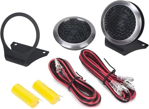 Tweeter Speaker with Tweeter Voice Coil 4 Ohms 50W*2 Super Silk Dome Tweeter Compatible with Car in Kuwait