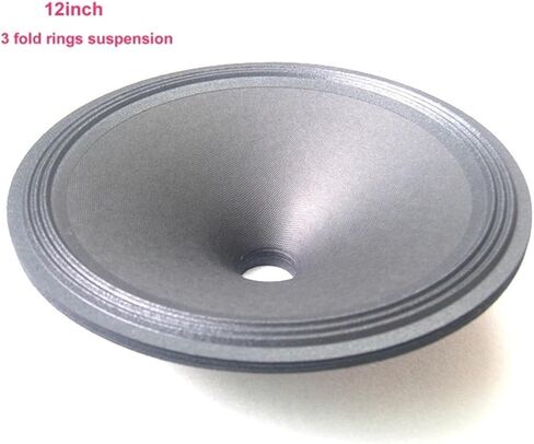 3 قطعة/الوحدة 12 "مضخم الصوت القماش تعليق حافة ورقة مخروط 3 أضعاف خواتم ضياء 292 مللي متر ملف صوتي 36 مللي متر مكبر صوت السيارة المتكلم in Kuwait