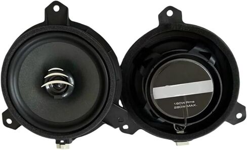 Compatible with Toyota 6.5inch Coaxial Speakers with Speaker Pads, Car Audio Systems, Vehicle Speakers, and High-end Car Speakers in Kuwait
