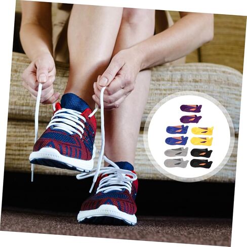 Cushioned Running Socks for Women Compression Socks Low Cut Athletic for Jogging Workout in Saudi Arabia