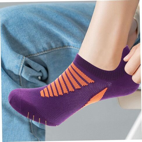 Cushioned Running Socks for Women Compression Socks Low Cut Athletic for Jogging Workout in Saudi Arabia