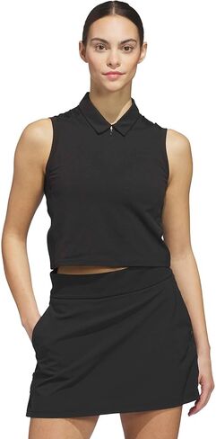 adidas Golf Women's Beyond Crop Twistknit Polo Shirt in Saudi Arabia