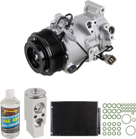 For Lexus RX350 2007 2008 2009 A/C Kit w/AC Compressor Condenser & Drier - BuyAutoParts 61-89407R6 New in Saudi Arabia