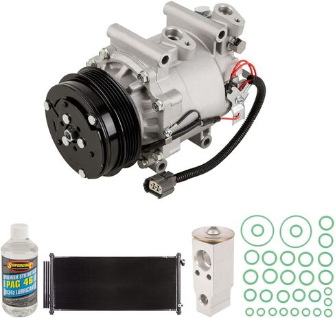 For Honda Fit 2007 2008 A/C Kit w/AC Compressor Condenser & Drier - BuyAutoParts 61-89462R6 New in Saudi Arabia