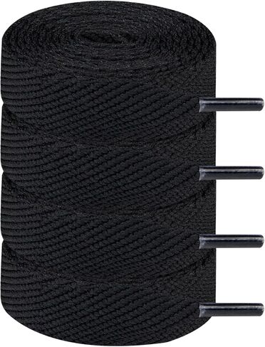 Endoto 2 Pairs Fat Shoe Laces for DC Sneakers, 20MM Thick Flat Replacement Shoelaces Strings for Skate Shoes in Saudi Arabia
