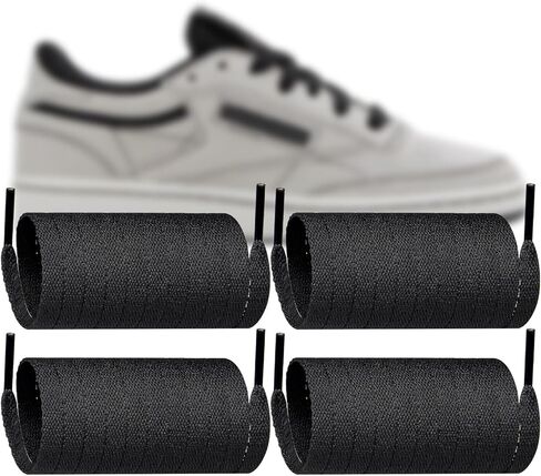 Endoto 2 Pairs Shoelaces for Reebok Sneakers, 8MM Flat Shoe Laces Strings Replacement for Running Walking Shoes in Saudi Arabia