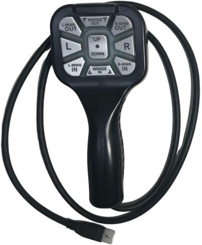 Western Vee Blade ما بعد البيع (4-pin لـ Multiplex) Western MVP Plus/MVP3 V Plough Control Handheld 4 Pin White Plug in Saudi Arabia