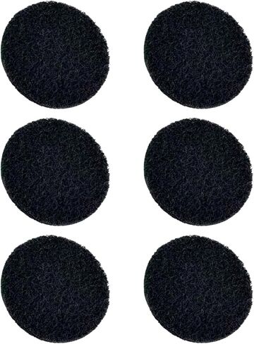 6-Pack Reusable Smokeless Ashtray Filters, Washable Air Purifiers with Activated Carbon Core, Round Shape, Fits J5 Ashtray, Improves Air Quality at Home in Saudi Arabia