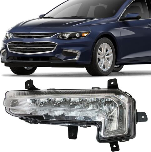 أضواء الضباب تناسب 2016-2018 ماليبو LED DRL RH استبدال مصباح النهار الجري in Kuwait