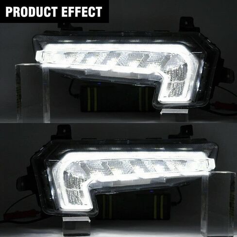 أضواء الضباب تناسب 2016-2018 ماليبو LED DRL RH استبدال مصباح النهار الجري in Kuwait