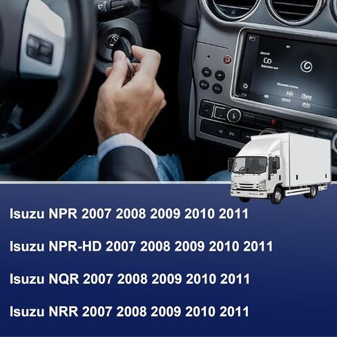 Ignition Switch Lock Cylinder Compatible with 2007 2008 2009 2010 2011 Isuzu NPR NQR NPR-HD NRR Door Lock & Key Ignition Barrel Set in Saudi Arabia