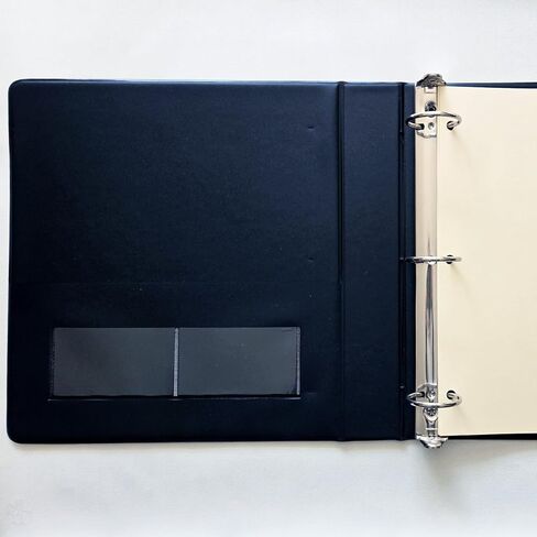 Corporate Records 3-Ring Binder – Leather Like Feel with Gold Debossed Title. Pre-Printed Index Tab Dividers Included. in Saudi Arabia