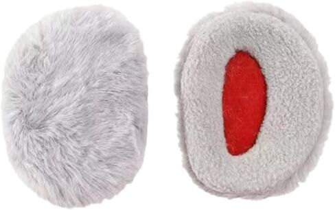 1 Pairs Bandless Ear Muffs for Winter, Plush Thick Winter Ear Covers, Ear Warmers for Women Men in Saudi Arabia