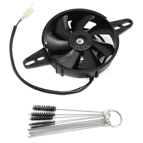 4 Inch Electric Radiator Cooling Fan Mounting Kit, 12 V Oil Cooler for 150cc 200cc 250cc ATVs Quads Karts Dirt Bikes Motorcycles in Saudi Arabia