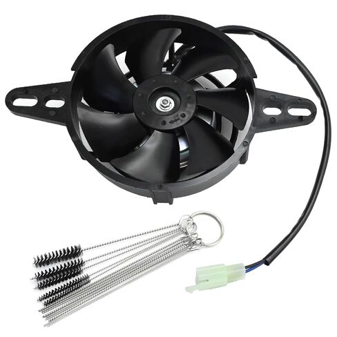 4 Inch Electric Radiator Cooling Fan Mounting Kit, 12 V Oil Cooler for 150cc 200cc 250cc ATVs Quads Karts Dirt Bikes Motorcycles in Saudi Arabia