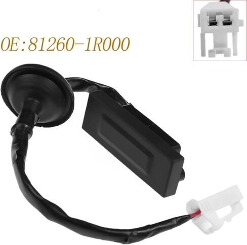 قفل صندوق السيارة لشركة هيونداي أكسنت 81260 1R000 مفتاح قفل صندوق السيارة الخلفي زر تحرير الباب الخلفي خارج السيارة 812601R000 in Saudi Arabia